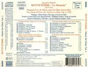CD - Hotteterre - Music For Flute Vol. 1