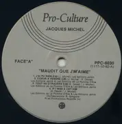 LP - Jacques Michel - Maudit Que J'm'aime