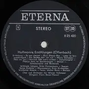 LP - Jacques Offenbach - Chor Der Wiener Volksoper Und Wiener Volksopernorchester , Franz Bauer-Theussl - Grosse Oper - Hoffmanns Erzählungen