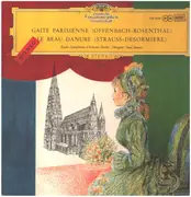 LP - Offenbach, Rosenthal, Johann Strauss Jr., Désormière - Gaité Parisienne / Le Beau Danube - red stereo, tulip rim