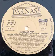LP - Offenbach - Hermann Prey singt die schönsten Melodien des Jaques Offenbach