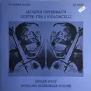 LP - Jacques Offenbach , Jürgen Wolf , Roselore Poigne-Blendinger - Duette Für 2 Violoncelli