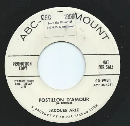 Jacques Arle - Tango Militaire