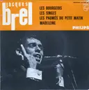 7inch Vinyl Single - Jacques Brel - 12e Série - EP, Mono