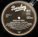 Double LP - Jacques Brel - Seine schönsten Chansons