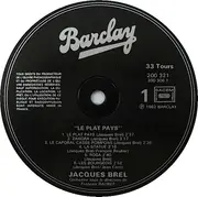 LP - Jacques Brel - 1 - Le Plat Pays
