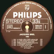 LP - Jacques Brel - 4 - La Valse A Mille Temps