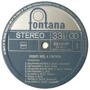 LP - Jacques Brel - Jacques Brel A L'Olympia