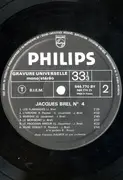 LP - Jacques Brel - N° 4 / Les Grands Auteurs & Compositeurs Interpretes