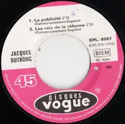 7inch Vinyl Single - Jacques Dutronc - La Publicité
