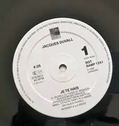 12inch Vinyl Single - Jacques Duvall - Je Te Hais