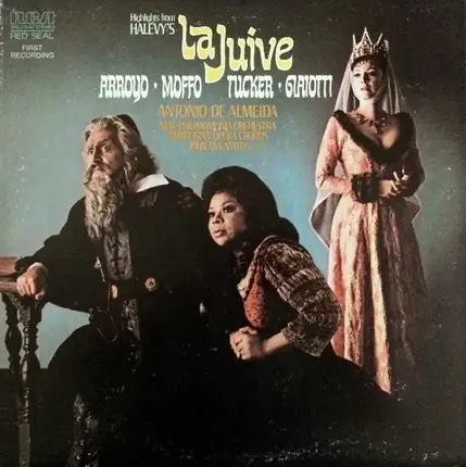 Jacques Fromental Halévy - Martina Arroyo , Anna Moffo , Richard Tucker , Bonaldo Giaiotti , Antoni - Highlights From Halevy's La Juive