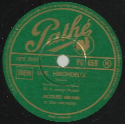 Jacques Hélian Et Son Orchestre - Une Hirondelle / La Petite Diligence