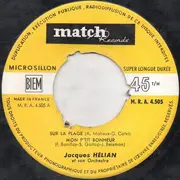 7inch Vinyl Single - Jacques Hélian Et Son Orchestre - Sur La Plage / Mon P'tit Bonheur - EP