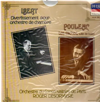 Jacques Ibert / Francis Poulenc - Divertissement / Les Biches - Ballet Suite
