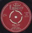 7inch Vinyl Single - Jacques Leroy And His Orchestra - Wee Tom / Petite Fleur - 4 Lugs Knock-out Center