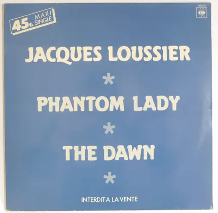 Jacques Loussier - Phantom Lady / The Dawn