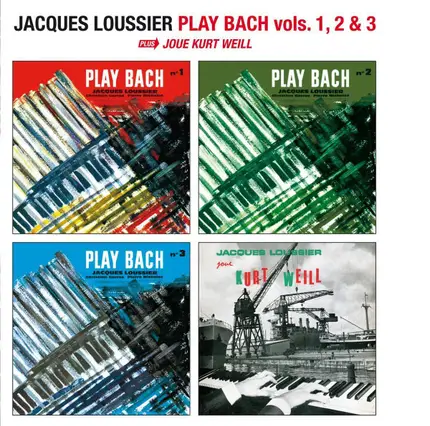 Jacques Loussier - Play Bach Vols. 1, 2 & 3 Plus Joue Kurt Weill
