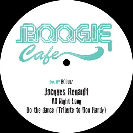 Jacques Renault - Tribute To Ron Hardy EP