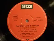 LP - Jacques Loussier Trio - Play Bach - Live In Concert