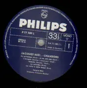 LP - Jacques Brel - Chansons 6