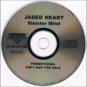 CD - Jaded Heart - Sinister Mind - Cardboard Sleeve