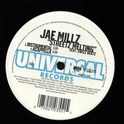 Jae Millz - Streetz Melting