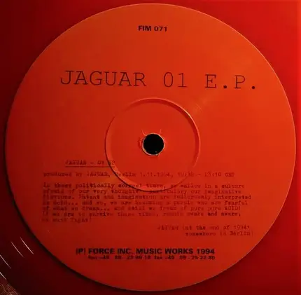 Jaguar - Jaguar 01 E.P.