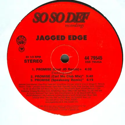 Jagged Edge - Promise