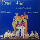 Double LP - Jagjit & Chitra Singh - Come Alive (In A Live Concert With Chitra Singh & Jagjit Singh)