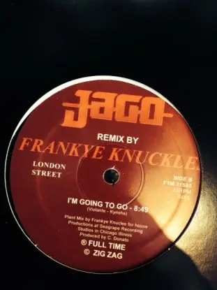 Jago - Im Going To Go/ Franky Knuckles Rmx