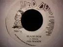 7inch Vinyl Single - Jah Mason / Maddoc Family - Blaze Dem