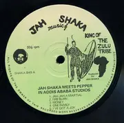 LP - Jah Shaka Meets Sgt. Pepper - In Addis Ababa Studio's - UK Original, Green Labels