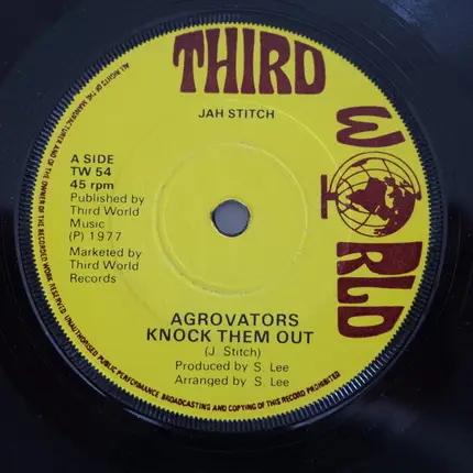 Jah Stitch - Agrovators Knock Them Out