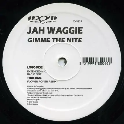 Jah Waggie - Gimme The Nite