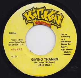 Jahmali - Giving Thanks