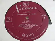 LP - Bach / Mozart - Violin Concerto No.1 / Violin Concerto No.3 - Mono