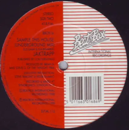 Jaktrapp - Sample This House