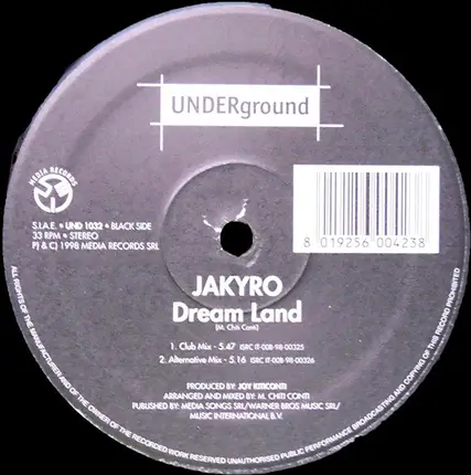 Jakyro - Dream Land