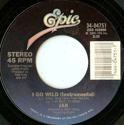 Jak - I Go Wild