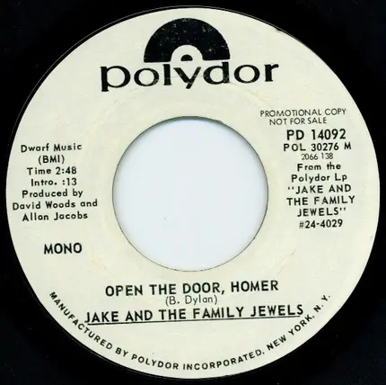 Jake And The Family Jewels - Open The Door, Homer