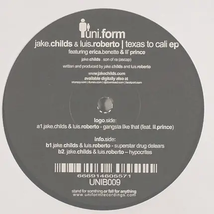 Jake Childs & Lurob - Texas To Cali EP