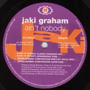 12inch Vinyl Single - Jaki Graham - Ain't Nobody