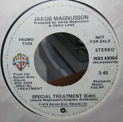 Jakob Magnússon - Special Treatment (Edit)