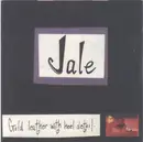 7inch Vinyl Single - Jale - Gold Leather With Heel Detail. - grey marbled pressing