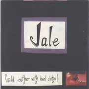 7inch Vinyl Single - Jale - Gold Leather With Heel Detail. - grey marbled pressing