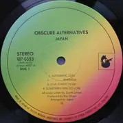LP - Japan - Obscure Alternatives - Incl. Inserts