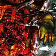 7inch Vinyl Single - Japanische Kampfhörspiele / Bathtub Shitter - Slimewave Edition Four Of Six - Numbered, White/Orange Vinyl