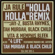 12inch Vinyl Single - Ja Rule - 4 Life / Holla Holla (Remix) - Black Labels