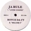 12inch Vinyl Single - Ja Rule , Royce Da 5'9' , Nas - Loose Change / Malcom X / Warrior Song / Revolutionary Warfare